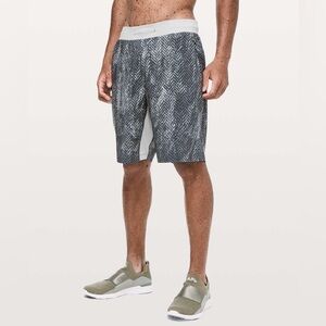 Lululemon T.H.E. Short Linerless 9" Bleached Herringbone Multi Size Medium